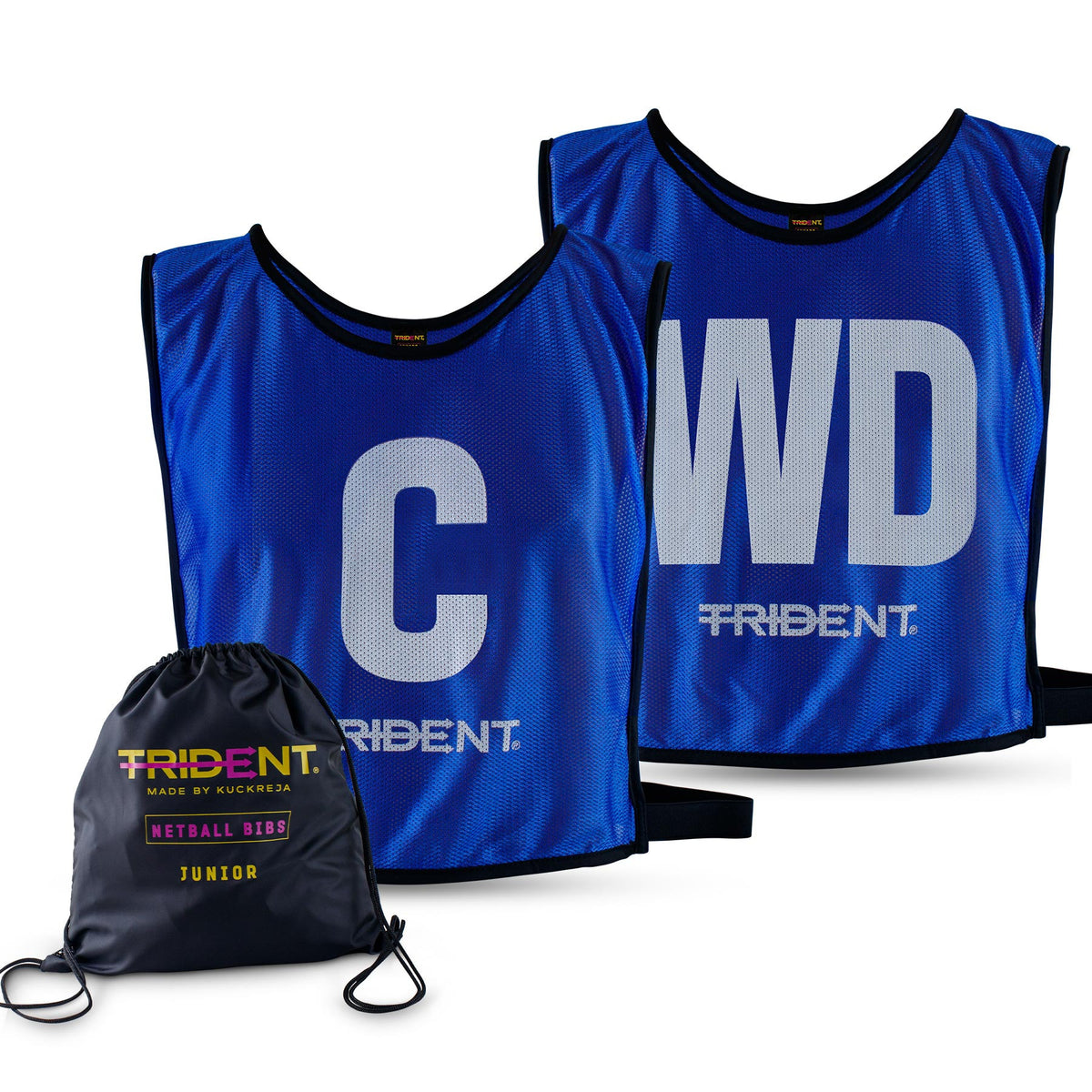 Trident Netball Bibs Set – Blue (Senior, Junior)