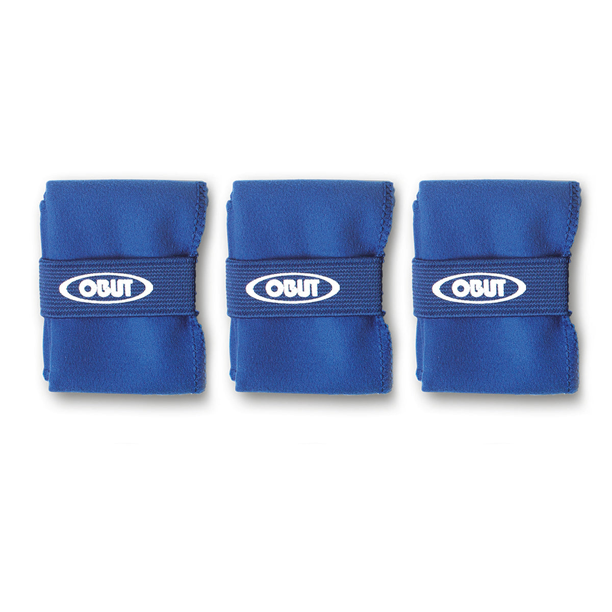 Obut Petanque 3 Cloths - Blue
