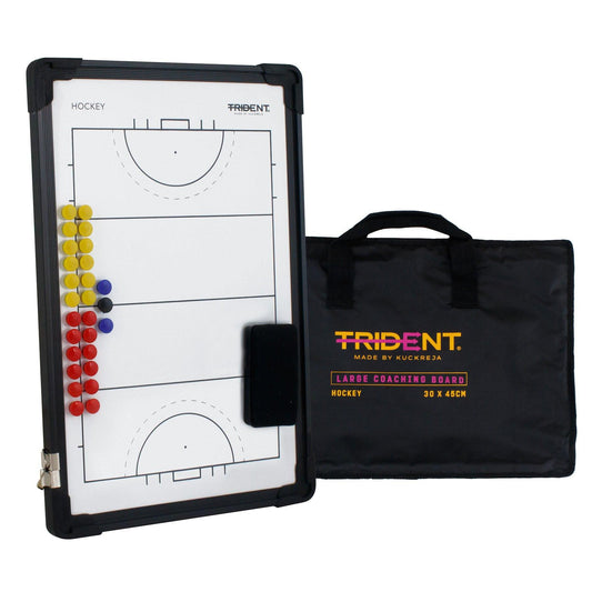 Trident Large Magnetic Coaching Board – Hockey (30 x 45cm)