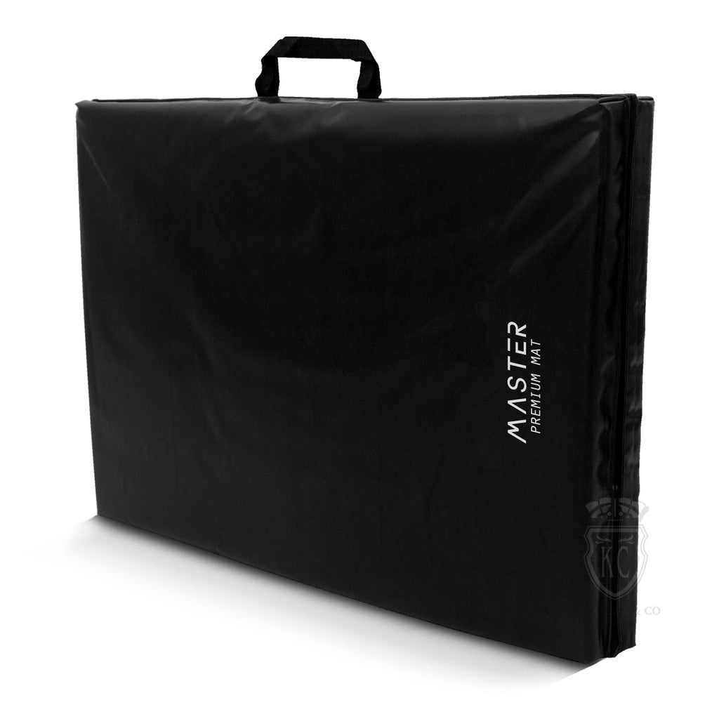 Trident Master Double Folding Gym Mat - 180 x 60 x 5cm (Black)
