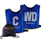 Trident Netball Bibs Set – Blue (Senior, Junior)