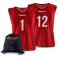 Trident Bibs with Bag - Red (1-12)