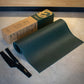 Trident Ultra Grip Fusion Rubber Yoga Mat - 6mm (Forest Green)