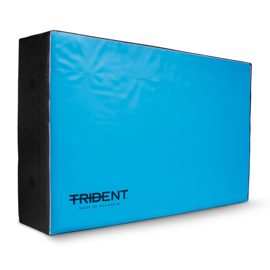Trident High Jump Landing Mat - 10' x 6' x 18" (Blue/Black)