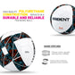 Trident Trial Training Football - Black/Orange (Size 5)