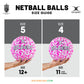 Gilbert Supporter Netball - Pink Camo (Size 5, 4)