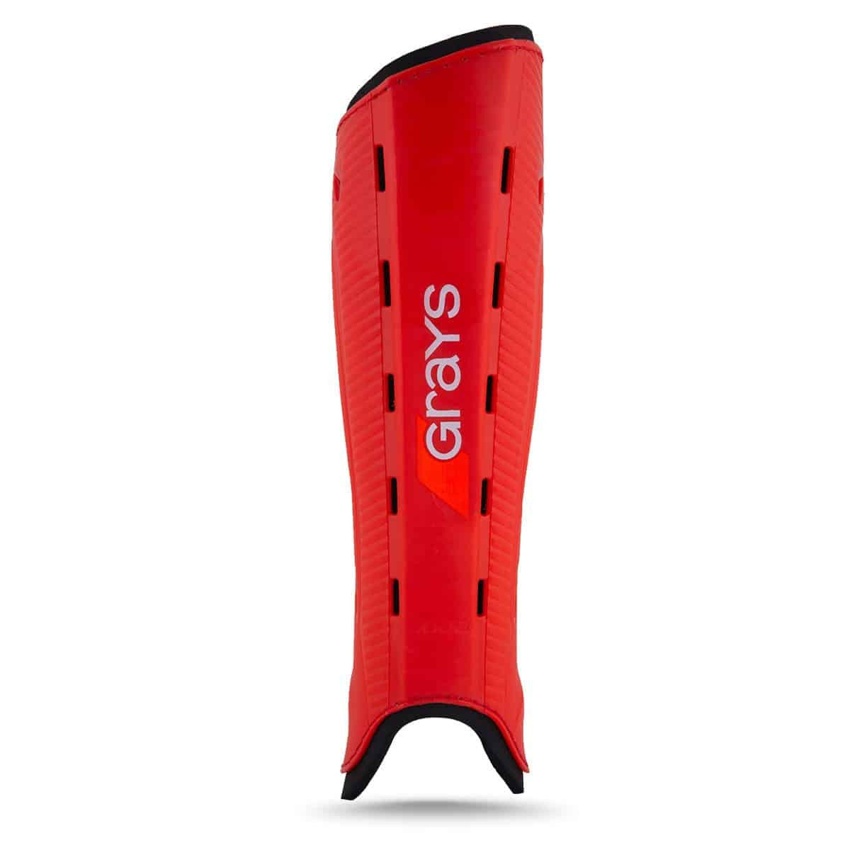Grays G600 Hockey Shinguard - Red