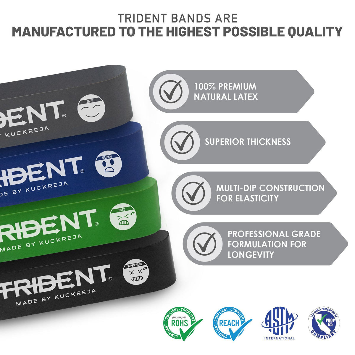 Trident Fitness Band Ring – Hard (15-20kg)