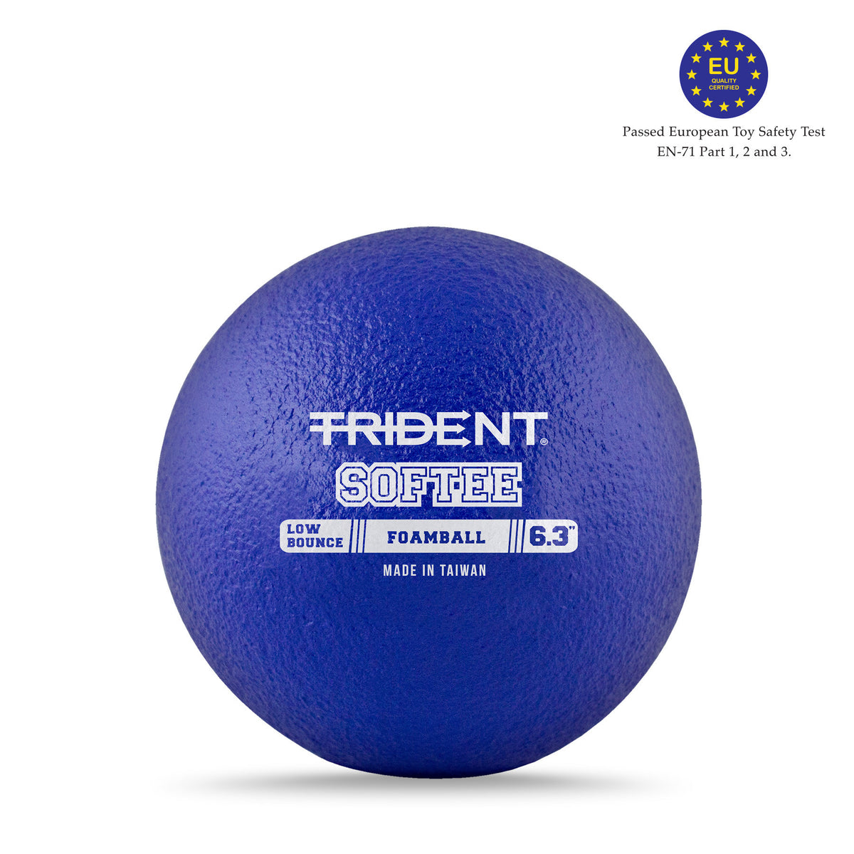 Trident Softee Low Bounce Foam Ball - Blue (6.3")