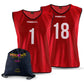 Trident Bibs with Bag - Red (1-18)