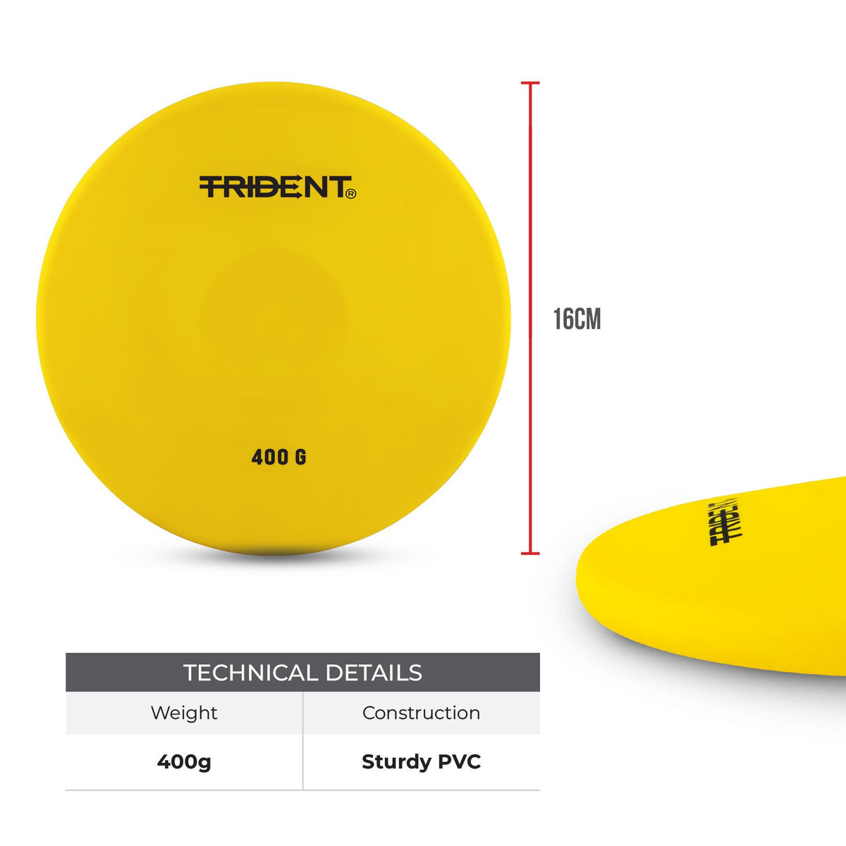 Trident Milestone Soft Discus - 400g