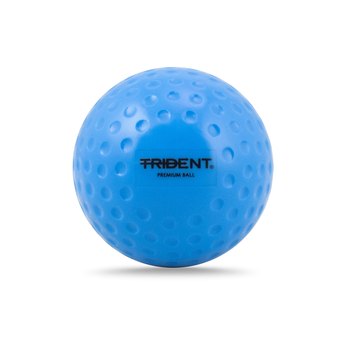 Trident Premium Dimple Hockey Ball - Blue