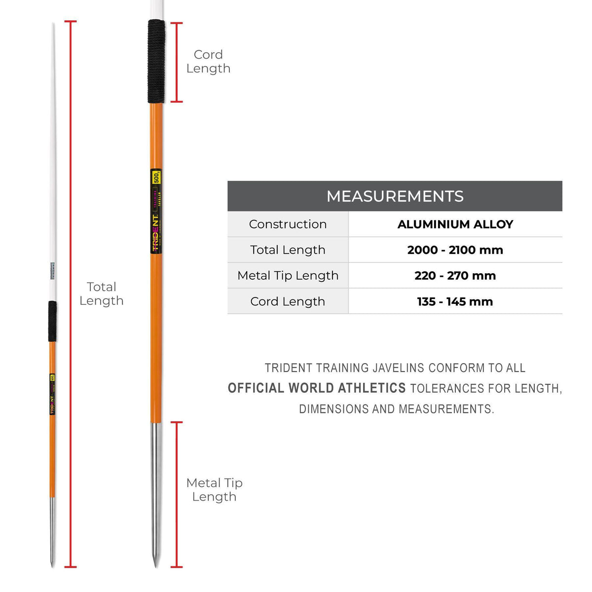 Trident Training Javelin - 500g