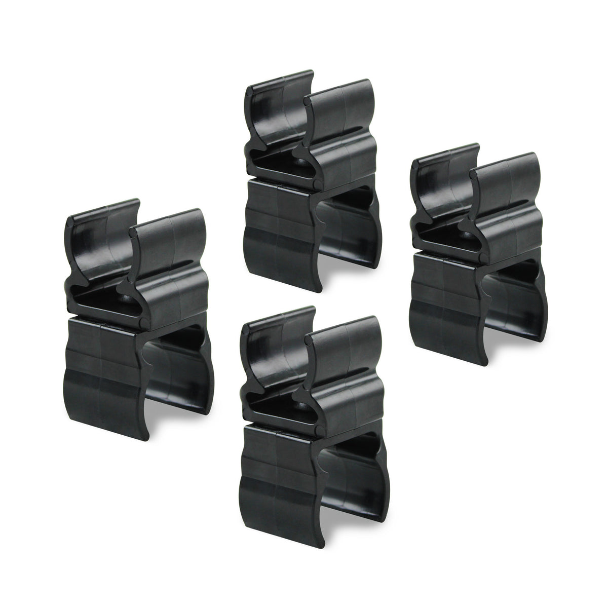 Trident Slalom Pole Clips - 25/32mm (Set of 4)