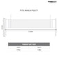 Trident TX-17 Volleyball Net without Cable