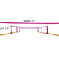 Trident Elevated Speed Ladder - 3m