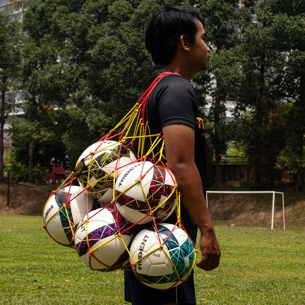 Trident Premium Ball Carry Net - 5 Balls