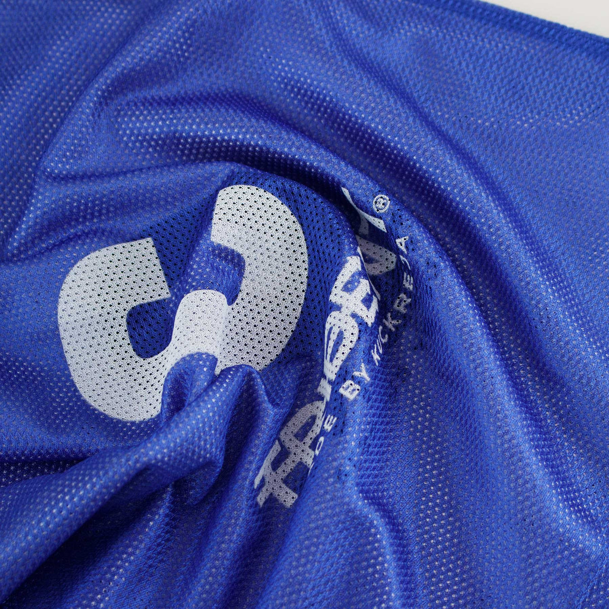 Trident Reversible Netball Bibs Set - Blue/White (Senior)