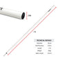 Trident Slalom Pole - White