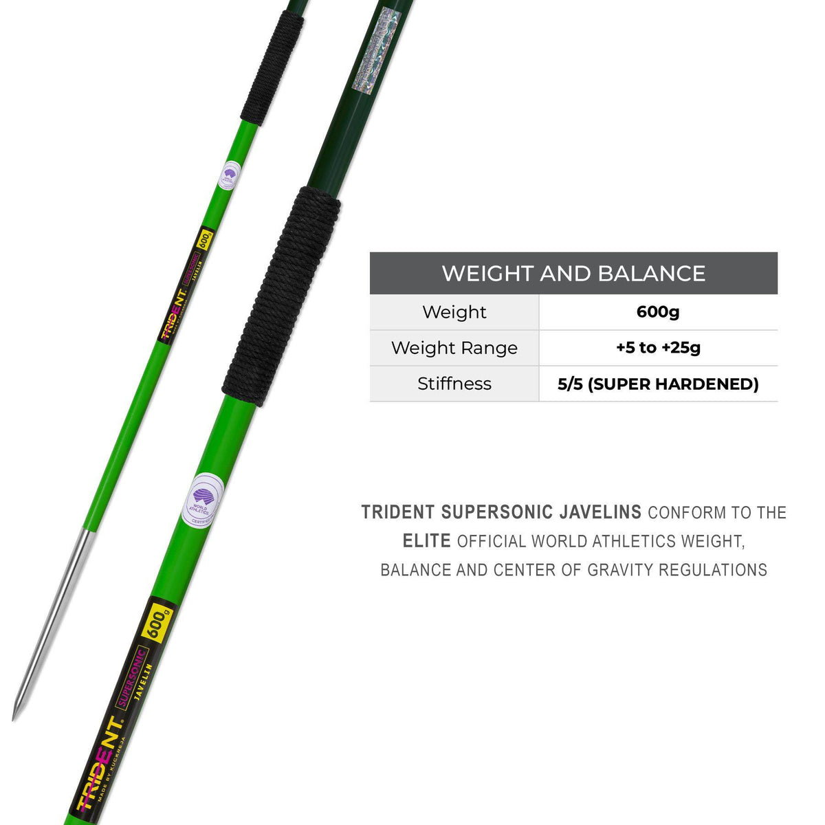 Trident Supersonic Javelin - 600g (WA Certified)