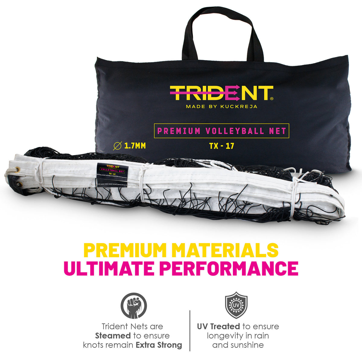 Trident TX-17 Volleyball Net without Cable
