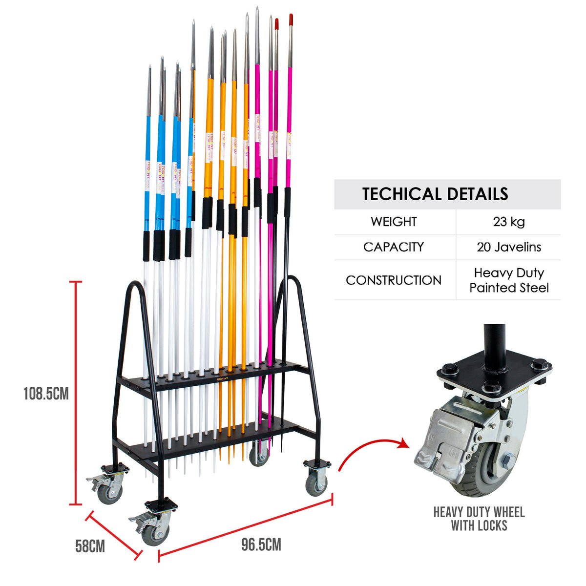 Trident Premium Javelin Cart