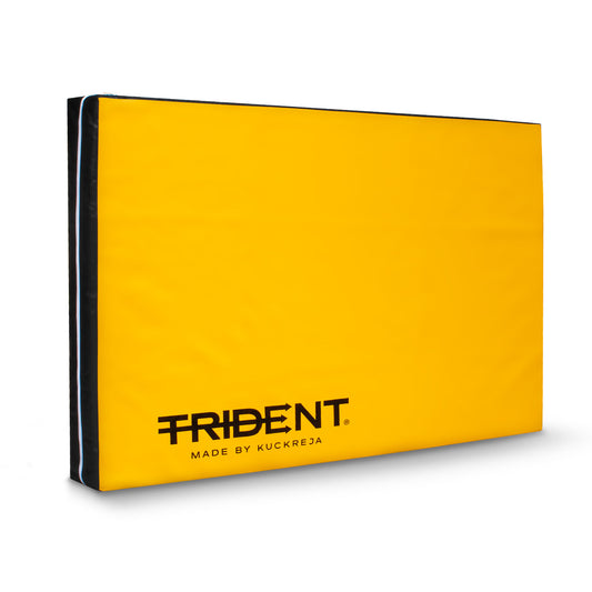 Trident High Jump Landing Mat - 6' x 4' x 4" (Yellow/Black)