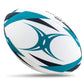 Gilbert GTR 3000 Rugby Ball - Teal (Size 5)
