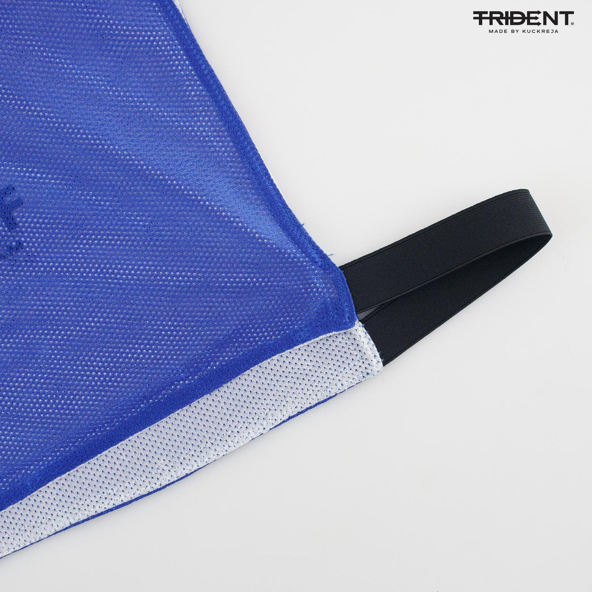 Trident Reversible Netball Bibs Set - Blue/White (Senior)