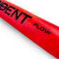 Trident Flow Wooden Hockey Stick - Red