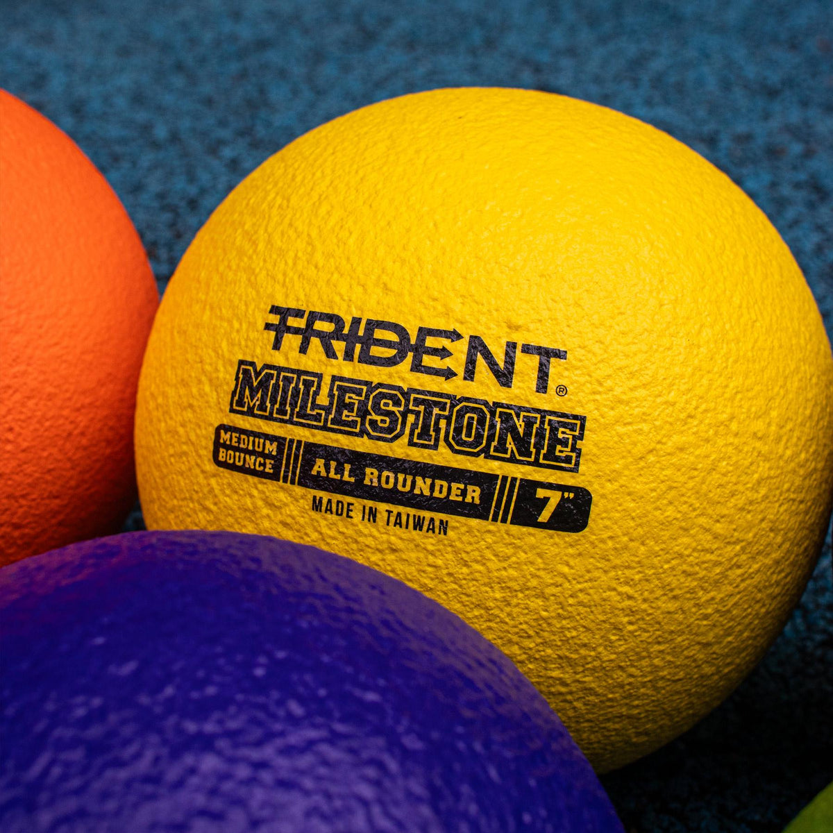 Trident Milestone All Rounder Foam Ball - Yellow (7")