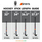 Grays GT3 Junior Composite Hockey Stick - Mint (34")