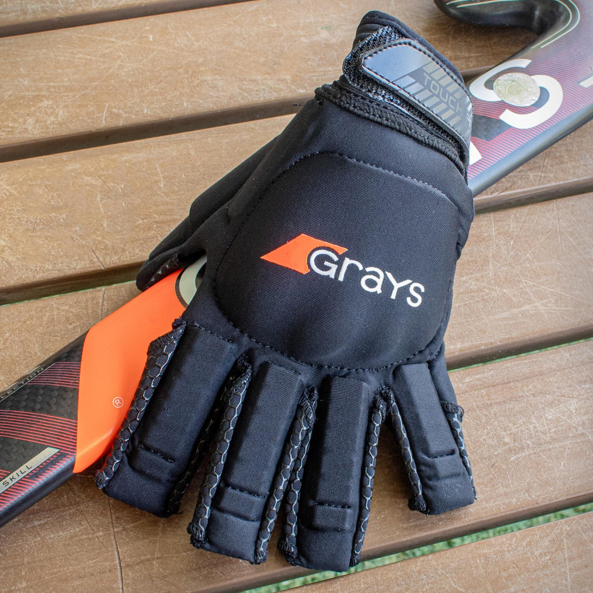 Grays Touch Pro Hockey Glove - Black (LH)