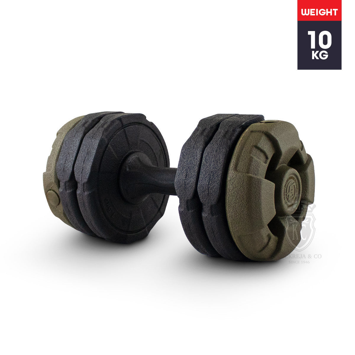 Trident Master Premium Adjustable Dumbbell - 10kg (Pair)