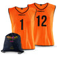 Trident Bibs with Bag - Orange (1-12)