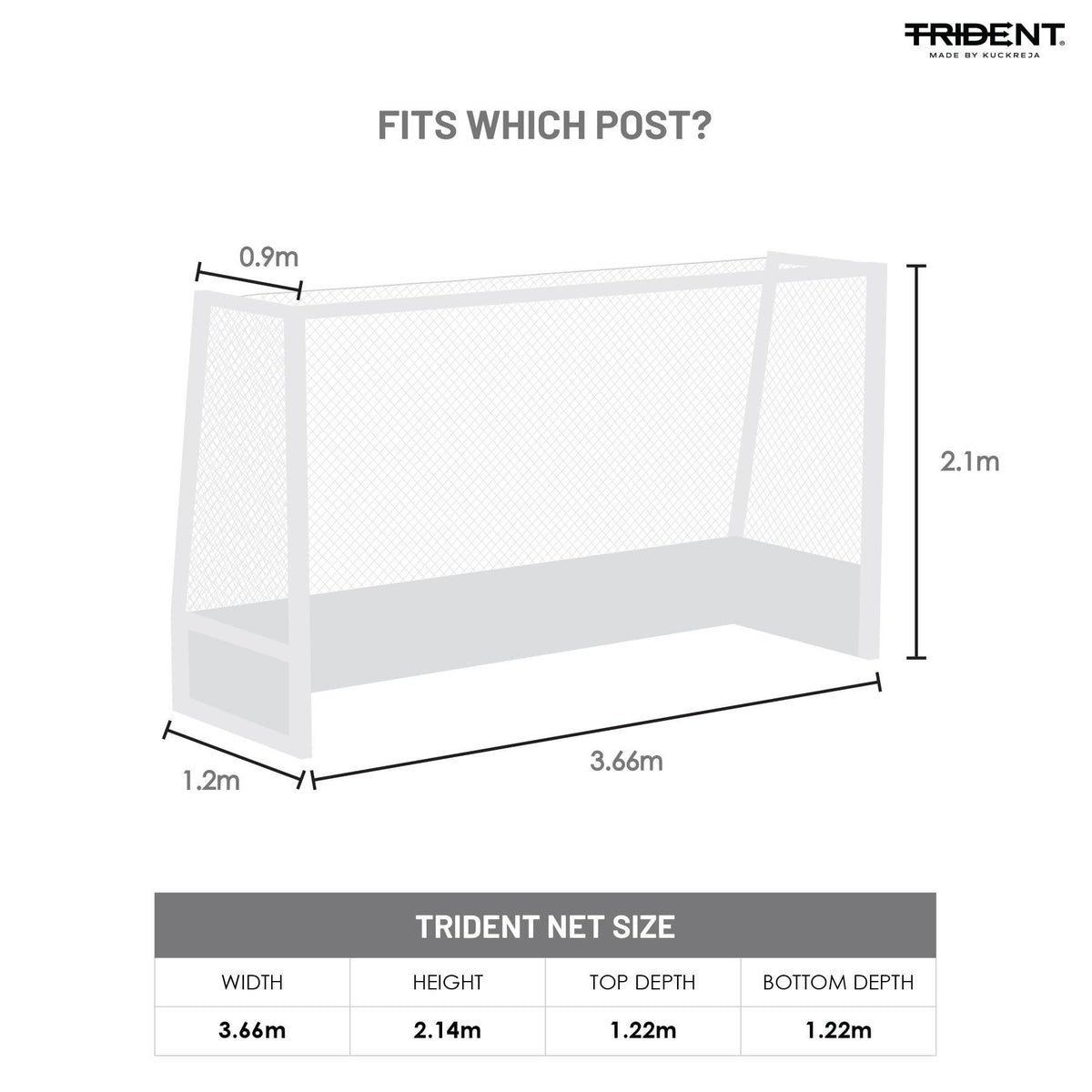 Trident T-20FHN Hockey Net