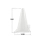 Trident 9" Cone – White