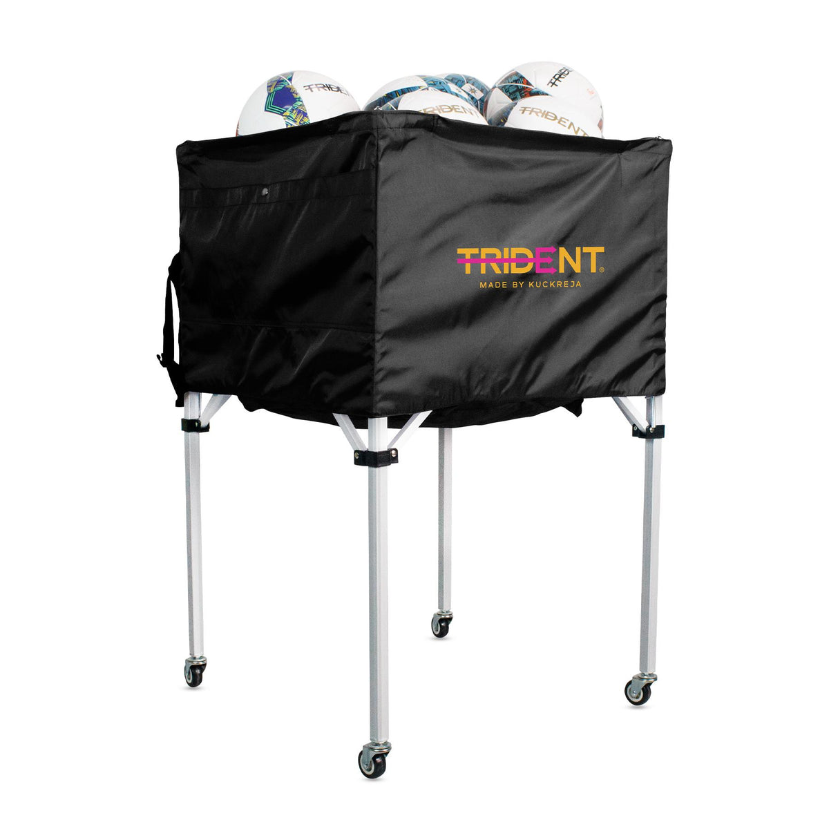 Trident Premium Portable Ball Cage - Black