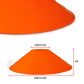 Trident Premium Disco Cone Set - 40 Pieces (Orange)