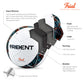 Trident Trial Training Football - Black/Orange (Size 5)