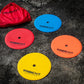 Trident Rubber Agility Dots Yellow (Set Of 10)