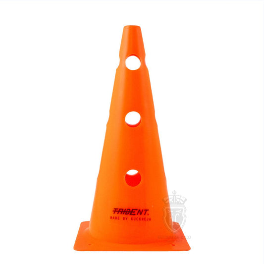 Trident 15" Cone with Holes - Orange