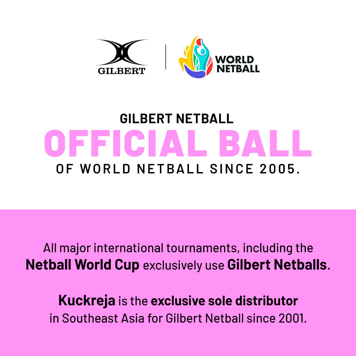 Gilbert Supporter Netball - Puzzle (Size 5, 4)