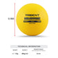 Trident Milestone Play Foam Ball - Yellow (6.3")