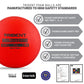 Trident Milestone Play Foam Ball - Red (6.3")