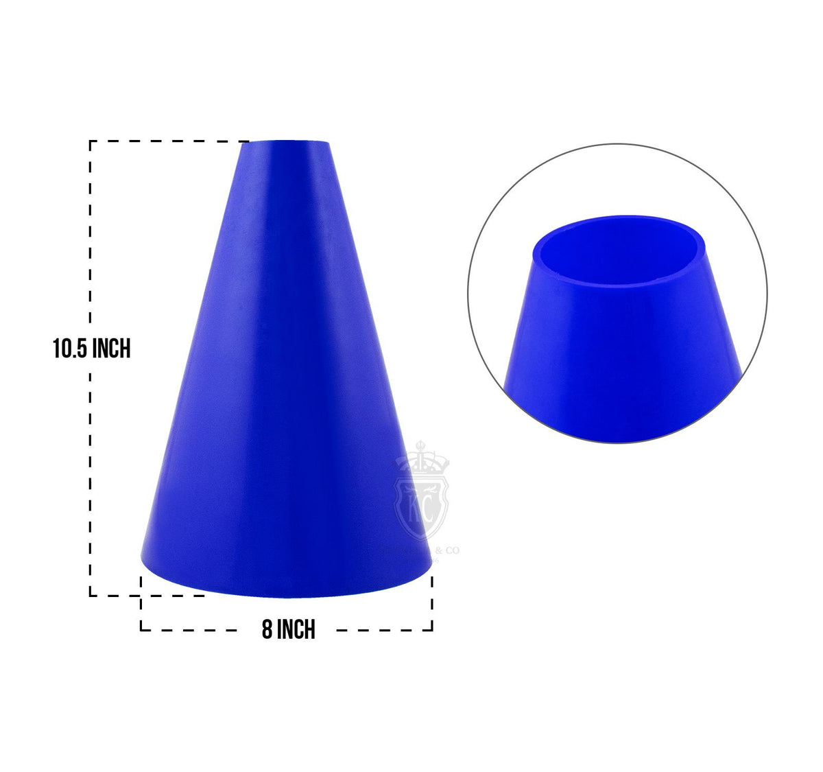 Trident 10.5" Maxi Marker Cone - Blue