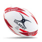 Gilbert GTR 6000 Rugby Ball - Red (Size 3)