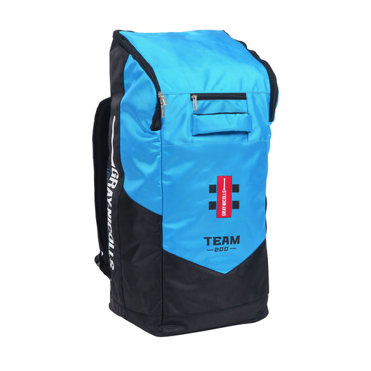 Gray Nicolls Team 200 Duffle Bag - Black/Cyan