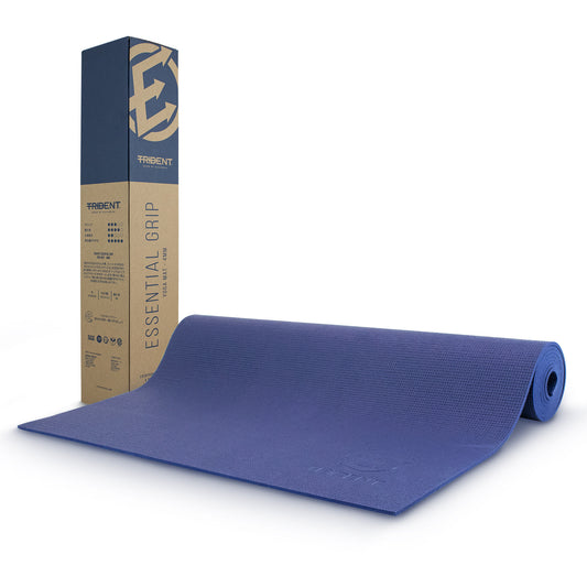 Trident Essential Grip Yoga Mat - 4mm (Oxford Blue)