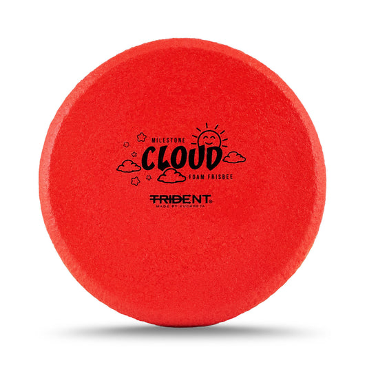 Trident Milestone Cloud Foam Frisbee - Red